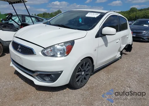 2019 Mitsubishi Mirage Es из США, поврежденный, VIN ML32A3HJ1KH003257